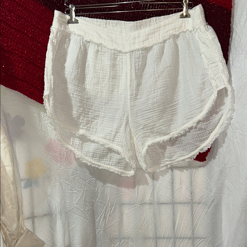 Anthropologie muslin “ daily practice “ Lounge Shorts size 2x